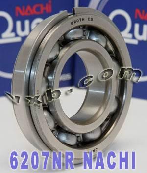 6207NR Nachi Bearing Open C3 Snap Ring Japan 35x72x17mm - fast shipping 🇺🇸