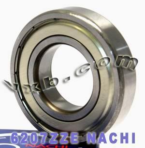 6207ZZE Nachi Bearing Shielded C3 Japan 35x72x17mm - fast shipping 🇺🇸