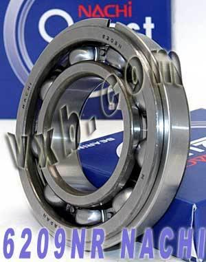 6209NR Nachi Bearing Open C3 Snap Ring Japan 45x85x19mm - fast shipping 🇺🇸