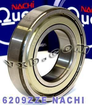 6209ZZE Nachi Bearing Shielded C3 45x85x19mm - Made in Japan - fast shipping 🇺🇸