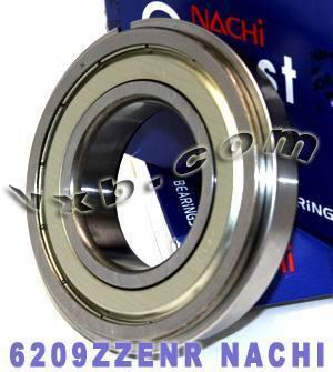 6209ZZENR Nachi Bearing Shielded C3 Snap Ring Japan 45x85x19 Bearing - fast shipping 🇺🇸