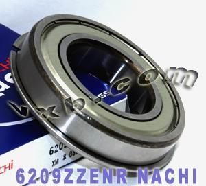 6209ZZENR Nachi Bearing Shielded C3 Snap Ring Japan 45x85x19 Bearing - fast shipping 🇺🇸