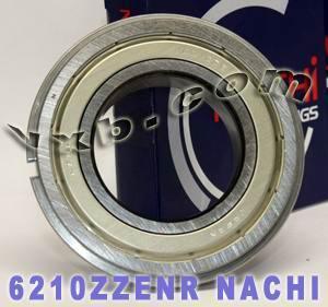 6210ZZENR Nachi Bearing Shielded C3 Snap Ring Japan 50x90x20 Bearing - fast shipping 🇺🇸