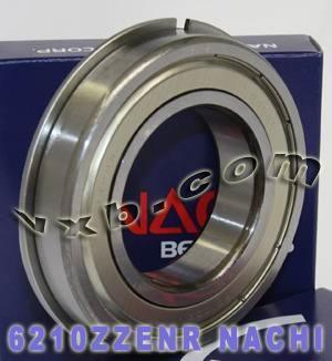 6210ZZENR Nachi Bearing Shielded C3 Snap Ring Japan 50x90x20 Bearing - fast shipping 🇺🇸