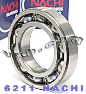 6211 Nachi Bearing Open C3 Japan 55x100x21mm - fast shipping 🇺🇸