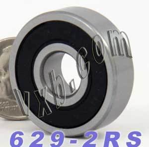 629-2RS Bearing 9x26x8 - Sealed - Miniature - fast shipping 🇺🇸
