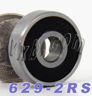 629-2RS Bearing 9x26x8 - Sealed - Miniature - fast shipping 🇺🇸