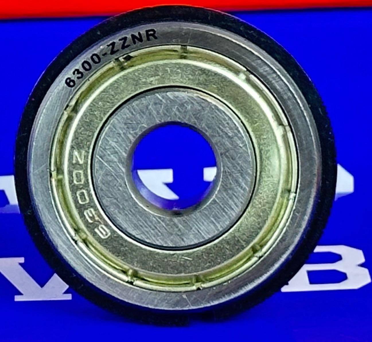 6300ZZNR Shielded Bearing - Snap Ring - 10x35x11mm - fast shipping 🇺🇸