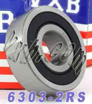 6303-2RS Bearing 17x47x14 Sealed - fast shipping 🇺🇸