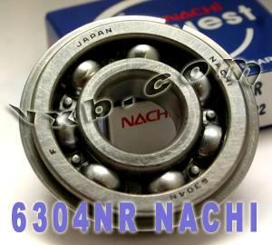 6304NR Nachi Bearing 20x52x15mm Open C3 Snap Ring Japan - fast shipping 🇺🇸