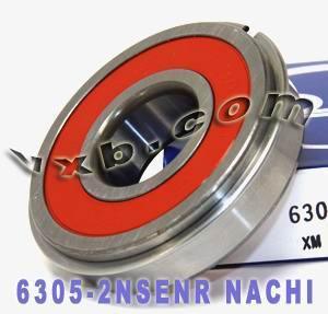 6305-2NSENR Nachi Bearing Sealed C3 Snap Ring Japan 25x62x17 Bearing - fast shipping 🇺🇸