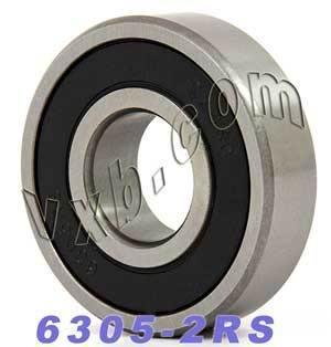 6305-2RS Sealed Bearing 25x62x17mm - fast shipping 🇺🇸