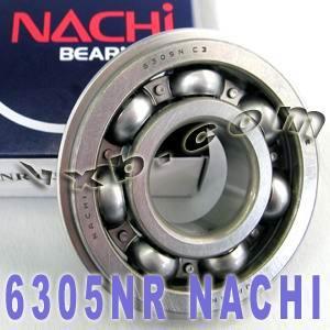 6305NR Nachi Bearing Open Snap Ring Japan 25x62x17mm - fast shipping 🇺🇸