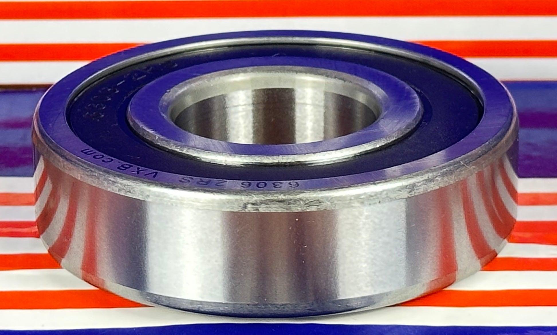6306-2RS Alternator Bearing 30x72x19 Rubber Sealed - fast shipping 🇺🇸