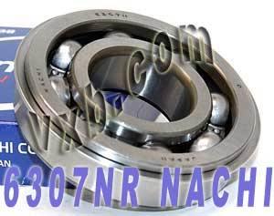 6307NR Nachi Bearing Open C3 Snap Ring Japan 35x80x21mm - fast shipping 🇺🇸