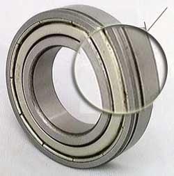 6307ZZN Shielded Bearing - Snap Ring Groove 35x80x21mm - fast shipping 🇺🇸