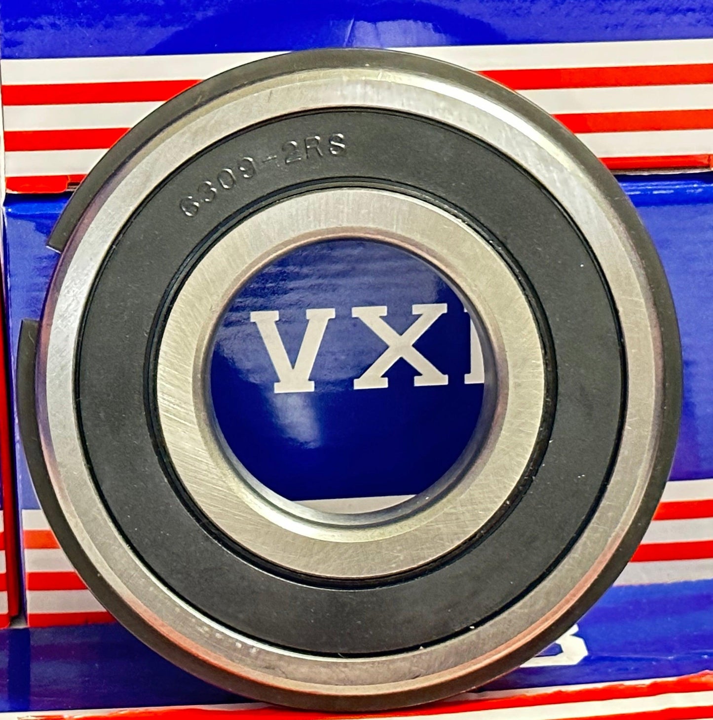 6309-2RSNR Sealed Bearing 45x100x25 - Snap Ring - fast shipping 🇺🇸