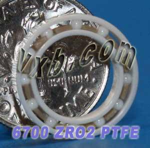 6700 Full Ceramic Bearing 10x15x3 Thin Section Ball Bearing - fast shipping 🇺🇸