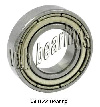 Premium 6801ZZ Bearing Deep Groove 6801ZZ - fast shipping 🇺🇸
