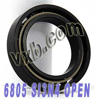 6805 Full Ceramic Open Bearing 25x37x7 Si3N4 - fast shipping 🇺🇸