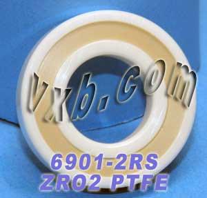 6901-2RS Full Ceramic Sealed Bearing 12x24x6mm ZrO2 - fast shipping 🇺🇸