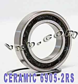 6905-2RS Ball Bearing Hybrid Ceramic 25x42x9 Sealed Si3N4 Bearing - fast shipping 🇺🇸