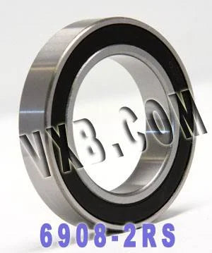 6908-2RS Sealed Bearing 40x62x12mm - fast shipping 🇺🇸
