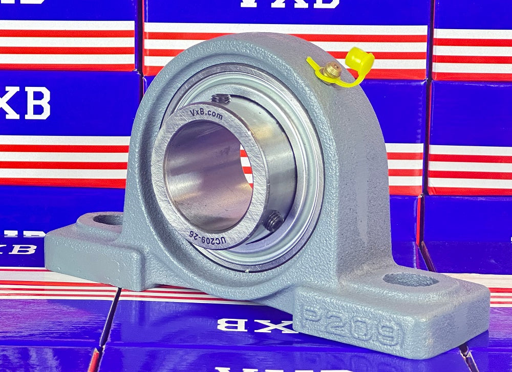1-5/8 Bearing UCP209-26 + Pillow Block Cast Housing Mounted Bearing