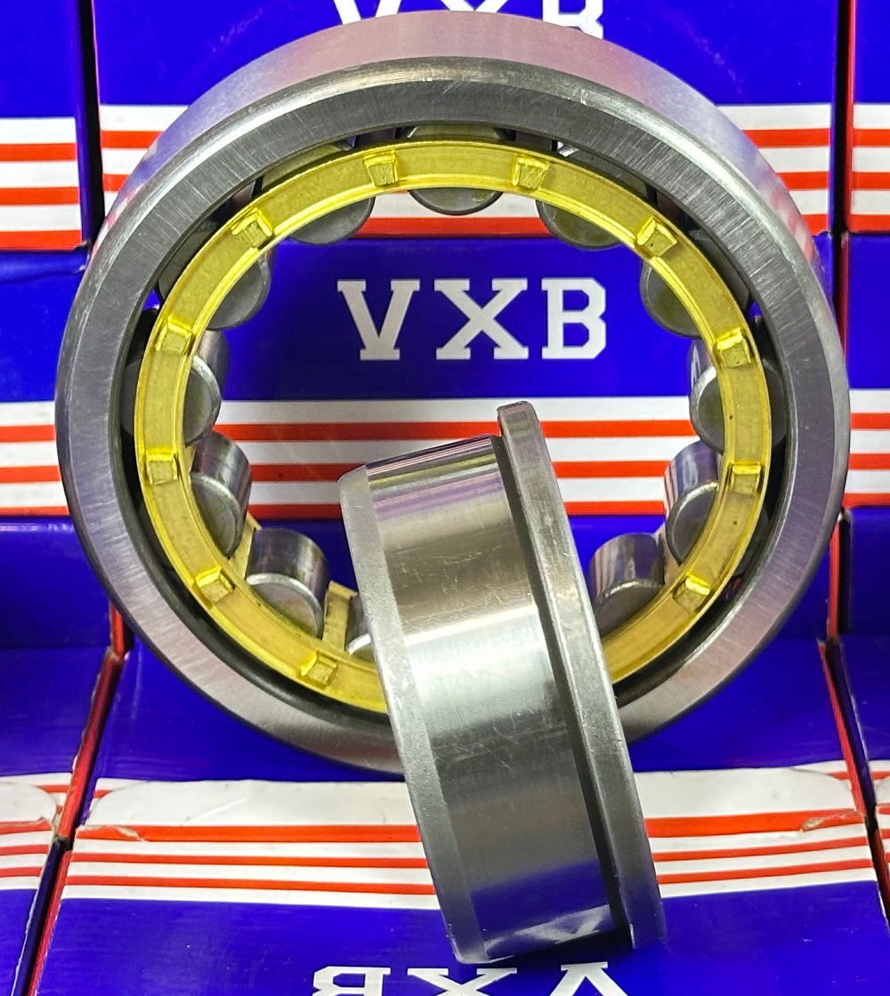 NJ312M Cylindrical Bearing Bronze Cage 60x110x22 Bearing - fast shipping 🇺🇸