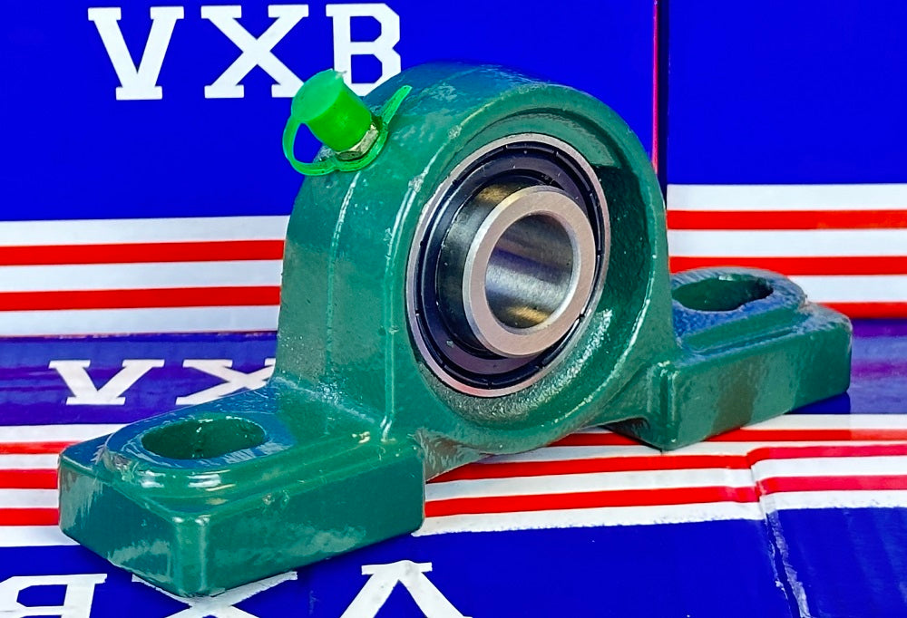 5/8 Bearing UCP202-10 + Pillow Block Cast Housing Mounted Bearing - fast shipping 🇺🇸