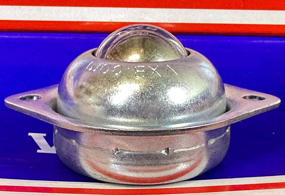2 Holes Flange Ball Transfer Unit Mounted Surface Bearing - fast shipping 🇺🇸