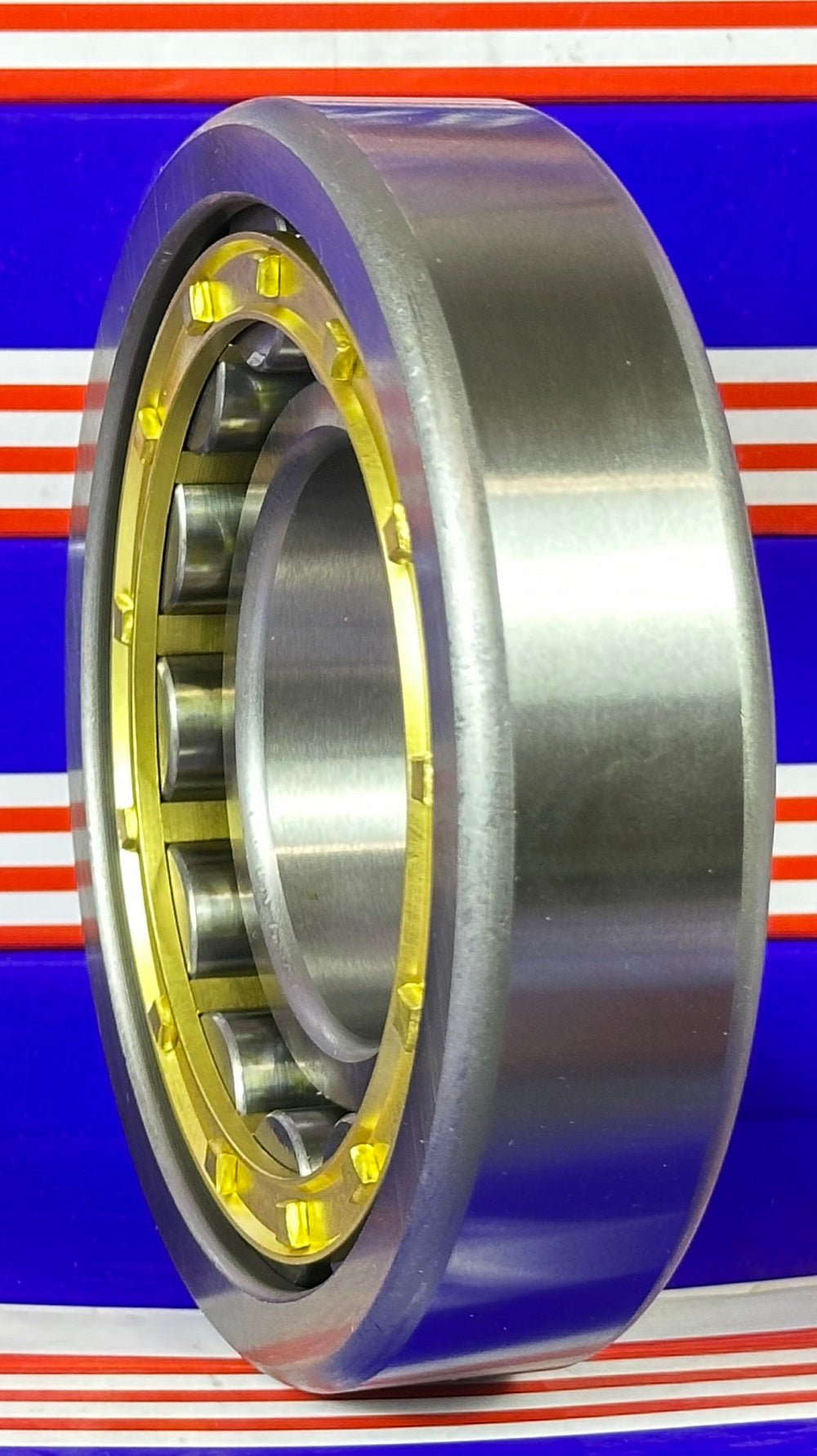 NJ313M Cylindrical Bearing 65x140x33 Bronze Cage Bearing - fast shipping 🇺🇸