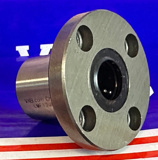 12mm Round Flanged Bushing Linear Motion LBF12UU - fast shipping 🇺🇸