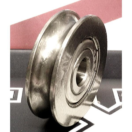 6mm Bore Bearing - 25mm 440C Stainless Steel Pulley U-Groove Track Roller Bearing 6x25x7mm - fast shipping 🇺🇸