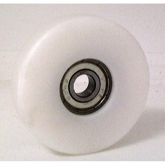 6mm Bore Bearing - 36mm White Plastic POM Tire 6x36x9mm - fast shipping 🇺🇸