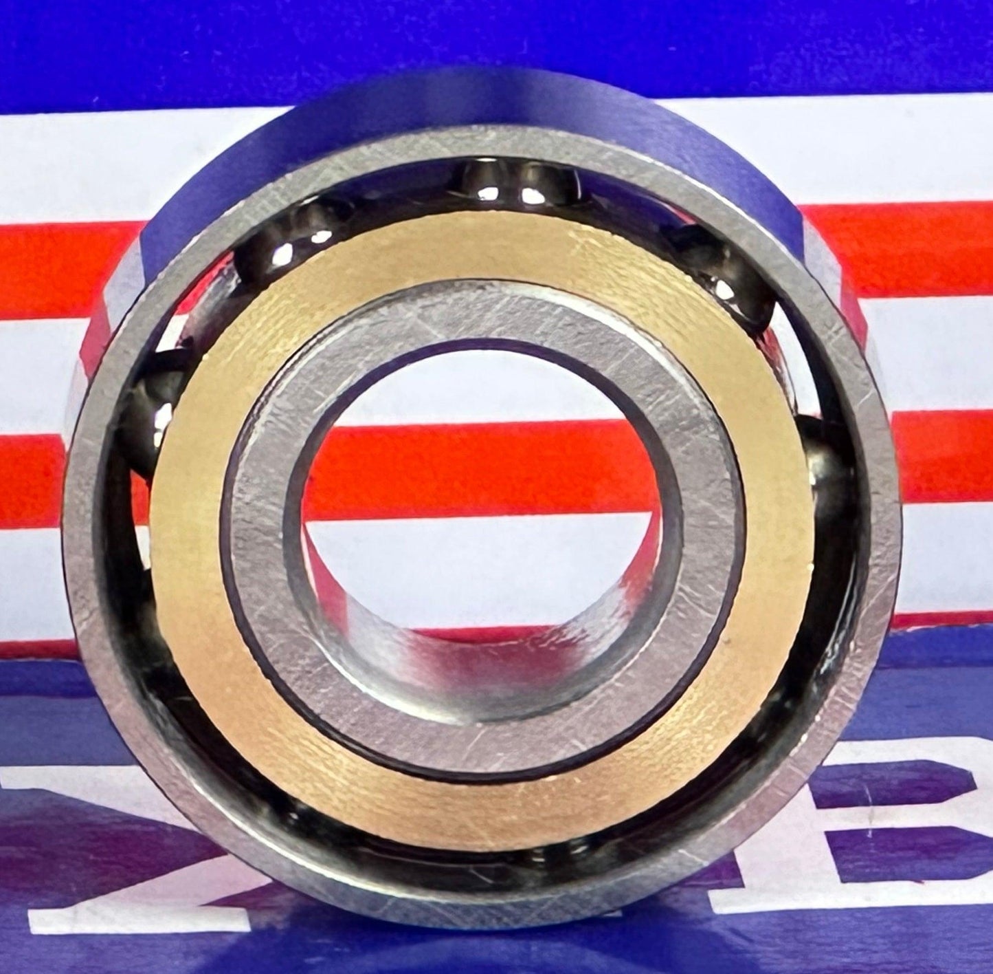7001ACM Angular Contact bearing Bronze Cage 12x28x8mm - fast shipping 🇺🇸