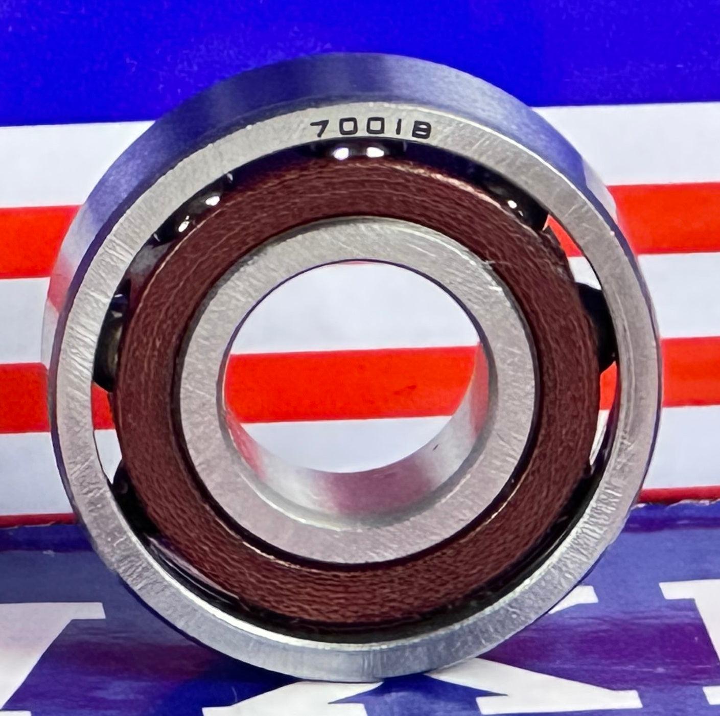 7001B Angular Contact Ball Bearing - 12x28x8mm - High Speed/Precision - fast shipping 🇺🇸