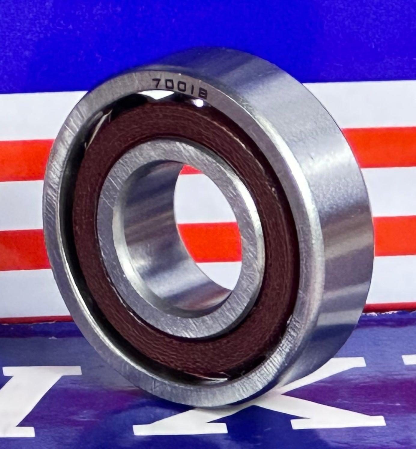 7001B Angular Contact Ball Bearing - 12x28x8mm - High Speed/Precision - fast shipping 🇺🇸