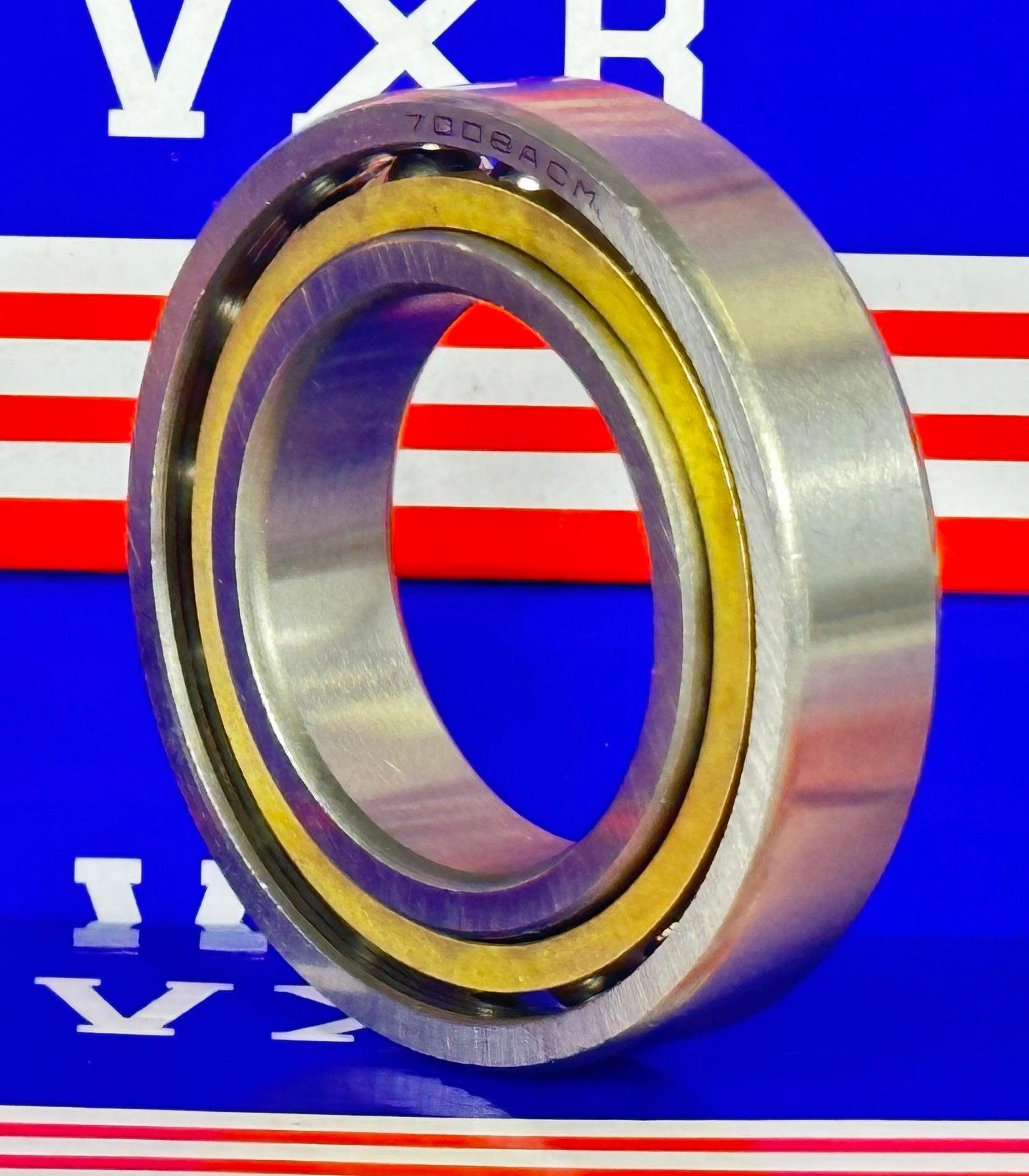 7008ACM Angular Contact bearing Bronze Cage 40x68x15mm - fast shipping 🇺🇸