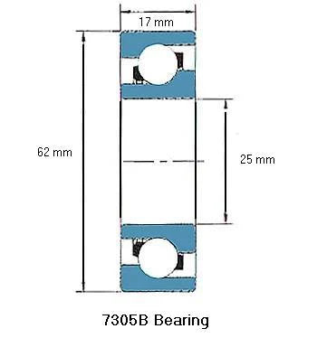 7305B Bearing Angular contact 7305B - fast shipping 🇺🇸