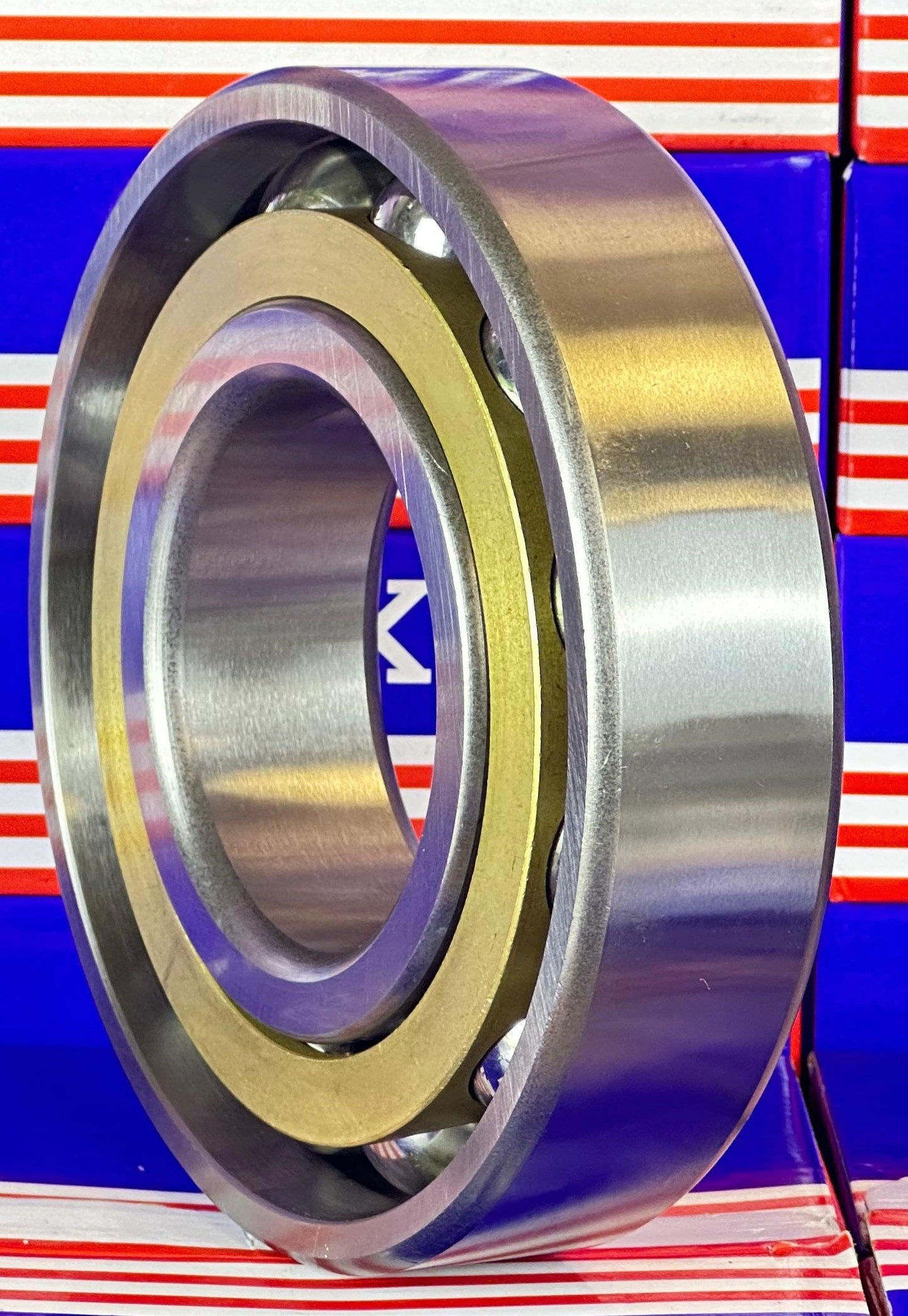 7314BM Angular Contact bearing Bronze Cage 70x150x35 - fast shipping 🇺🇸