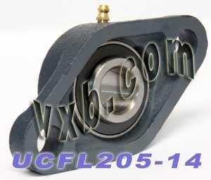 7/8 Bearing UCFL-205-14 + 2-Bolt Flanged Housing Mounted Bearing - fast shipping 🇺🇸