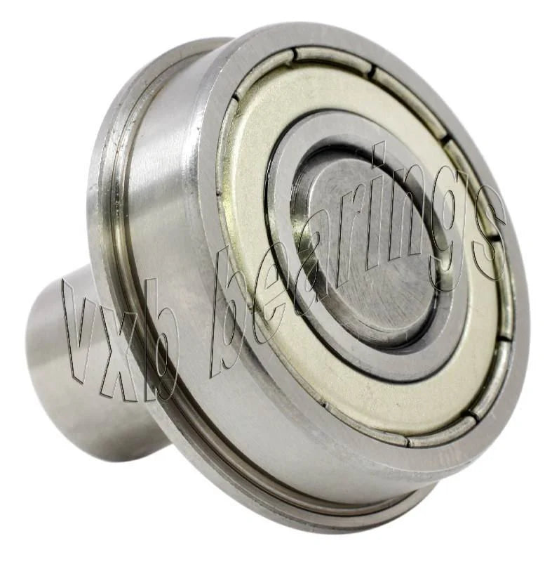 7/8 Inch Flanged Bearing - 3/8 diameter integrated 1 Inch Axle - fast shipping 🇺🇸
