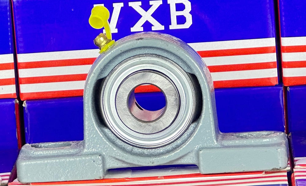17mm Bearing UCP203 + Pillow Block Cast Housing Mounted Bearing - fast shipping 🇺🇸