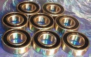 8-Pack 6205-2RS Bearings 25x52x15mm Sealed - fast shipping 🇺🇸