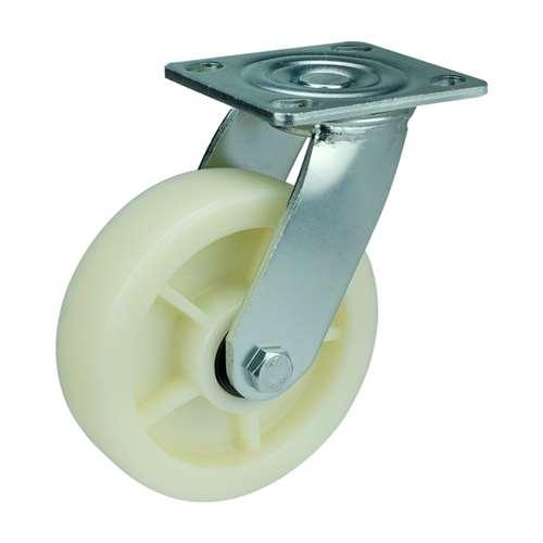8" Heavy Duty Caster Wheel - co-polypropylene Top Plate - fast shipping 🇺🇸