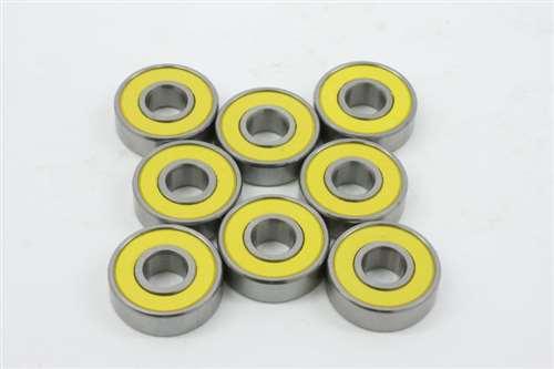 8-Pack Skateboard Bearings 8mm Bore Sealed - fast shipping 🇺🇸