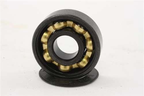 80-Pack 608B-2RS Skateboard/Inline Skate/Rollerblade/Hockey/Fidget Spinner Black Bearings Bronze Cage - fast shipping 🇺🇸