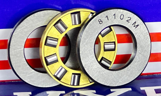 81102M Cylindrical Roller Thrust Bearing 15x28x9mm - Bronze Cage - fast shipping 🇺🇸