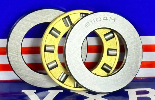 81104M Cylindrical Roller Thrust Bearing 20x35x10mm - Bronze Cage - fast shipping 🇺🇸